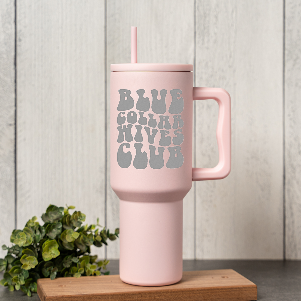 40oz Blue Collar Hives Club Tumbler