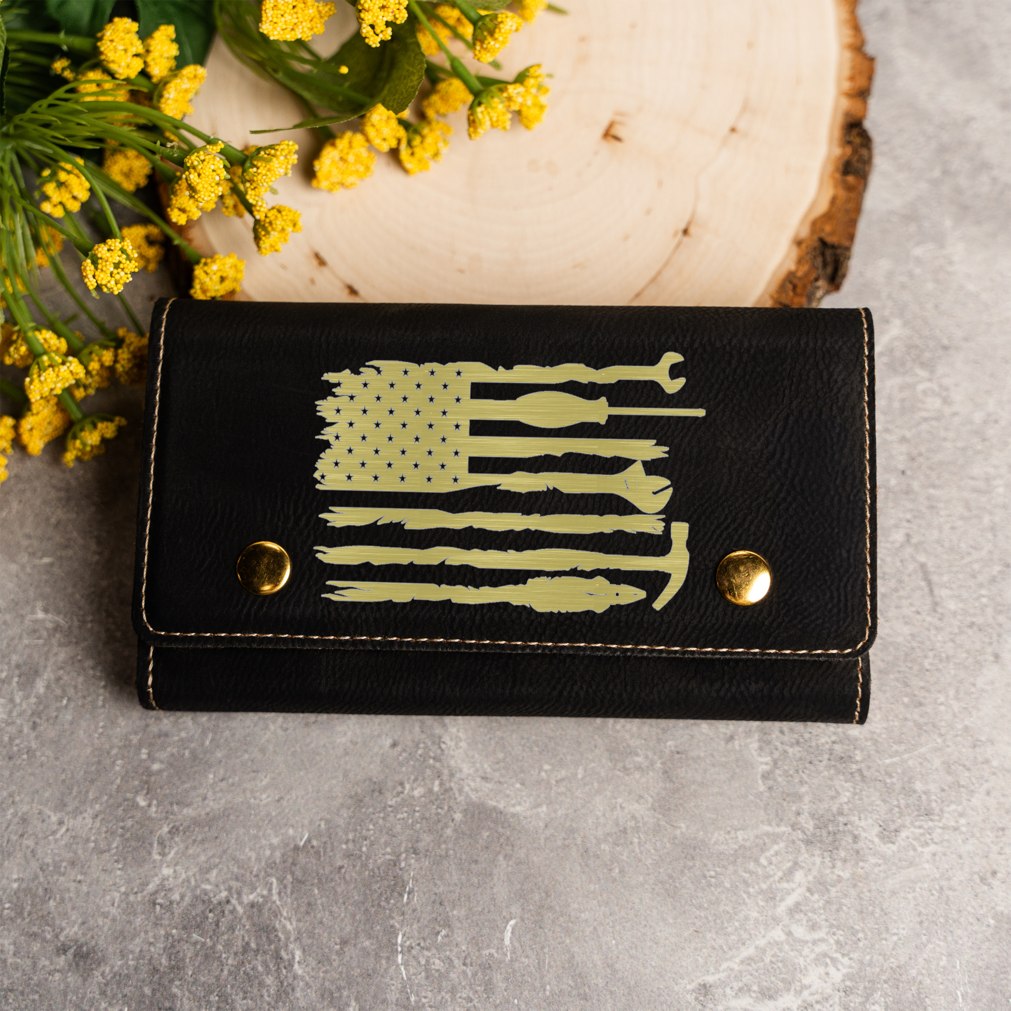 Patriotic Tool-Themed Card and Dice Set
