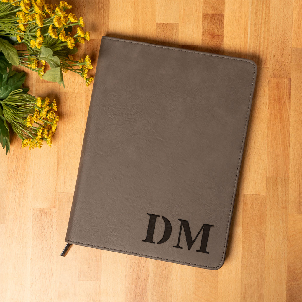 Personalized Elegant Leather Portfolio
