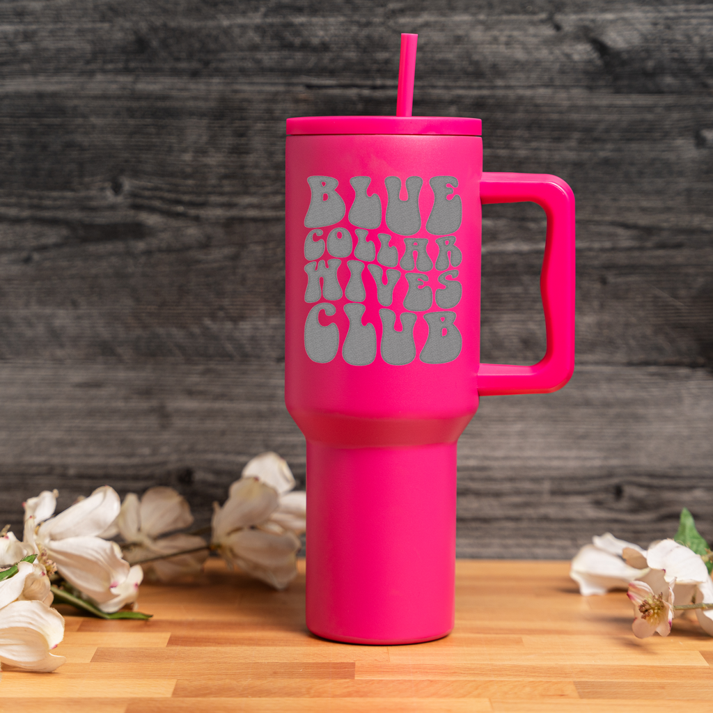 40oz Blue Collar Hives Club Tumbler