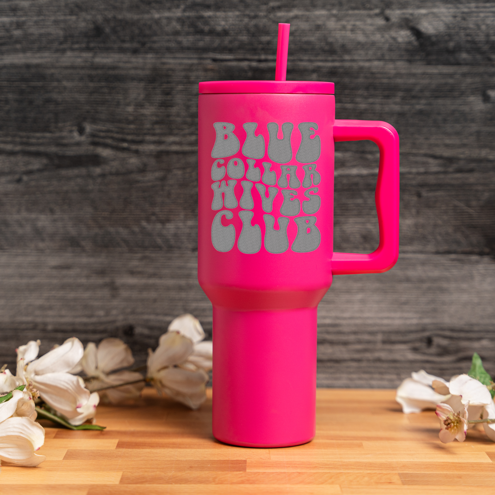 40oz Blue Collar Hives Club Tumbler