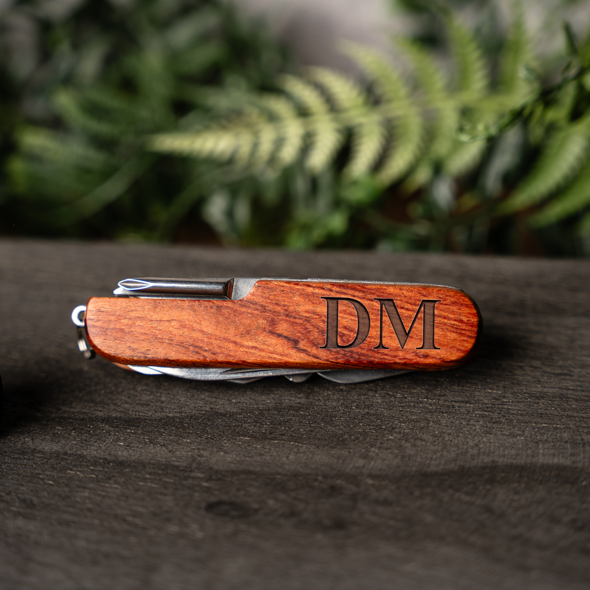 Personalized Initials Multi Tool Pocket Knife, Stainless Steel, Perfect for Camping, Hiking, Father's Day Gifts, Engraved Multi Tool