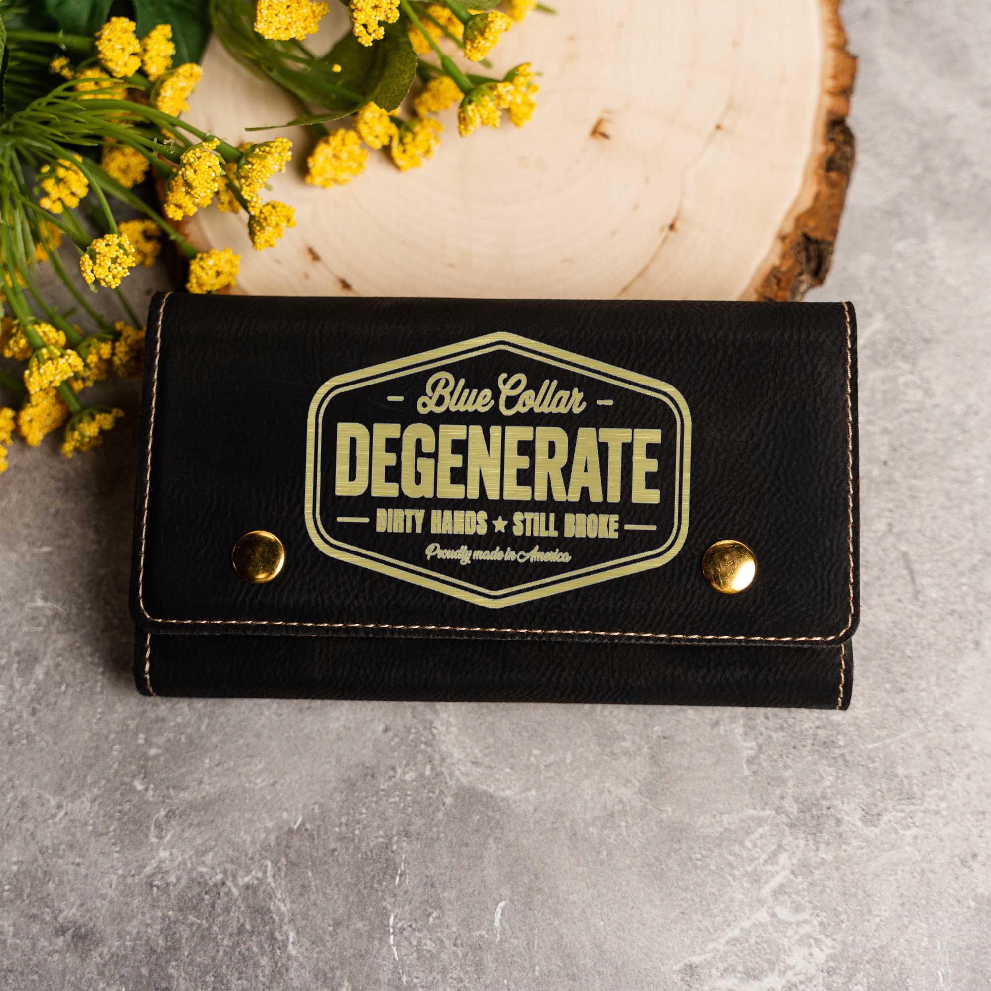 Blue Collar Degenerate Card and Dice Set