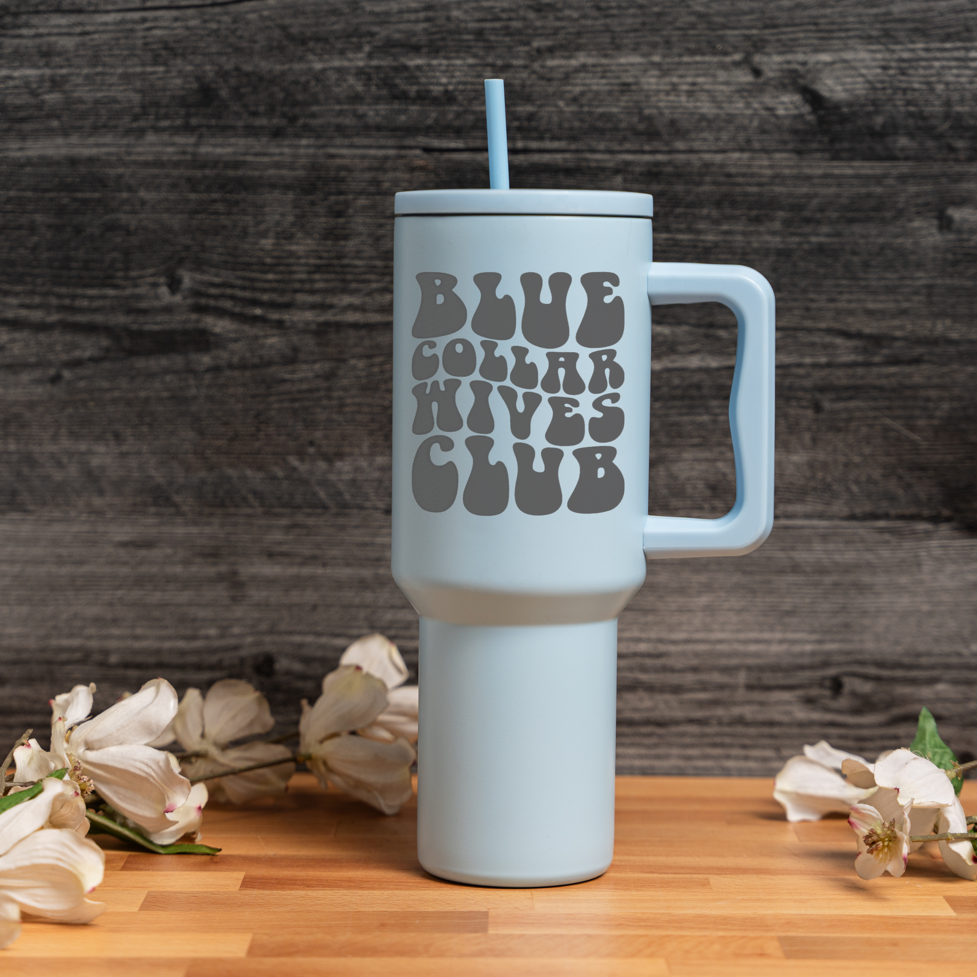 40oz Blue Collar Hives Club Tumbler