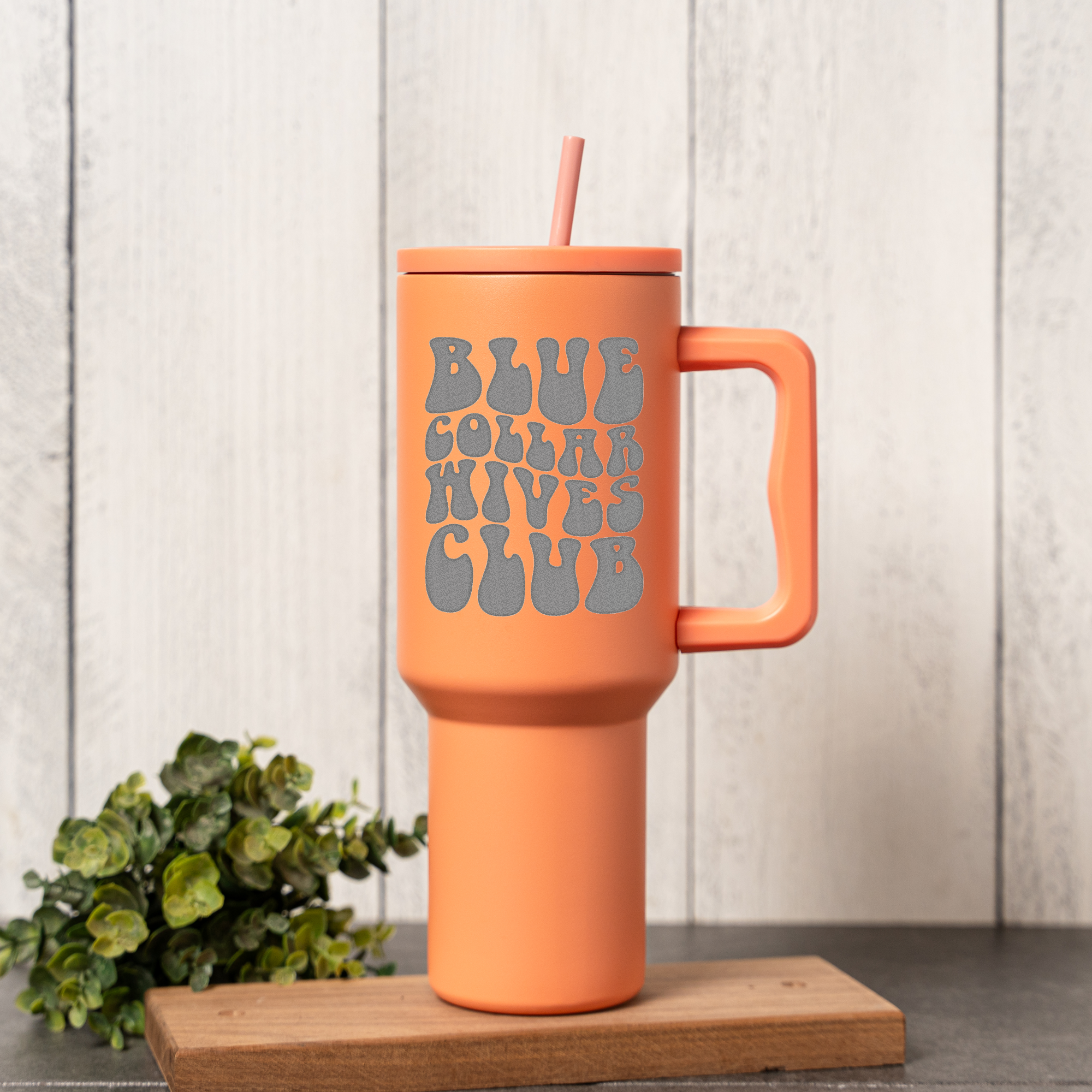 40oz Blue Collar Hives Club Tumbler