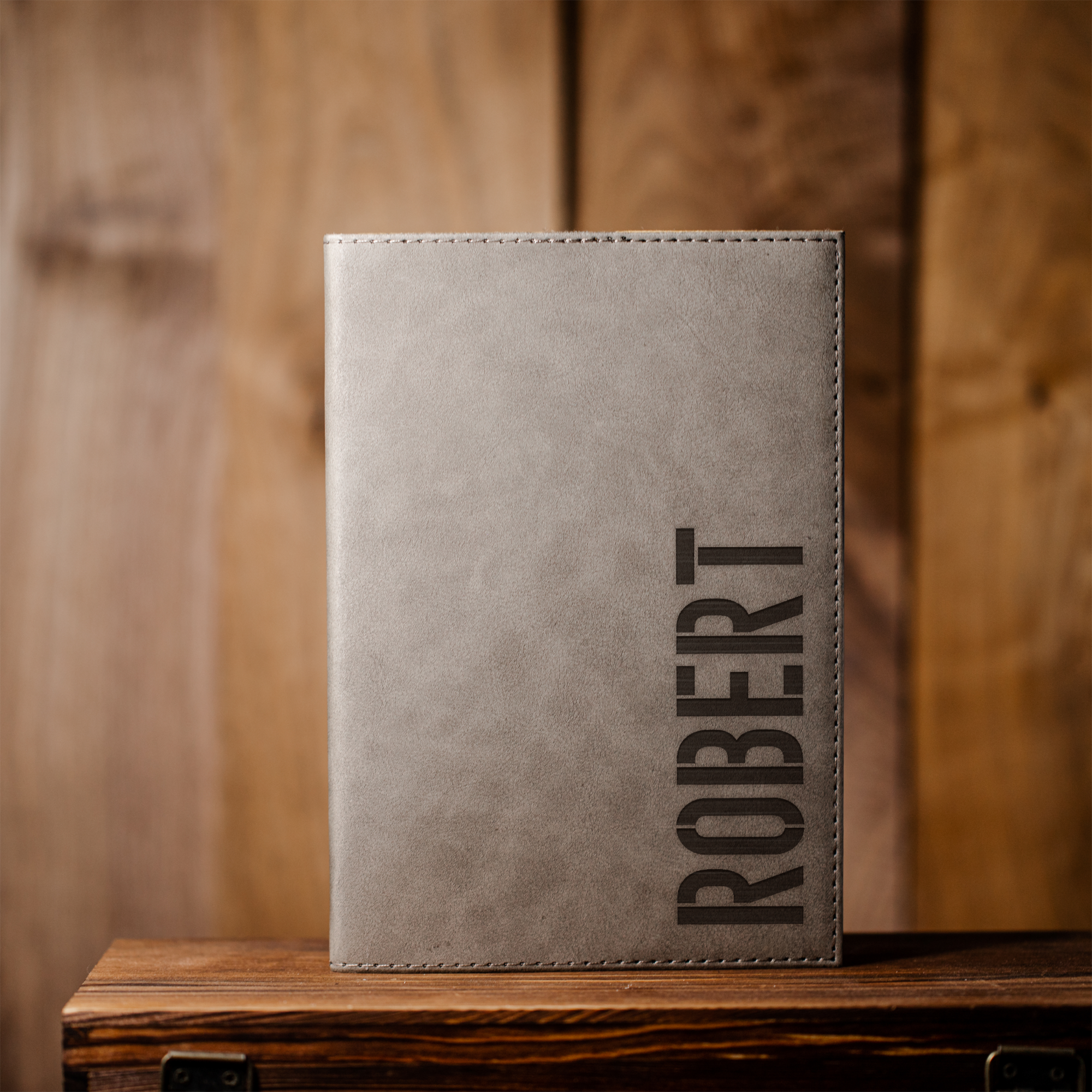 Personalized Leather Journal, Custom Notebook with Name, Engraved Notebook for Men, Custom Name Journal Notebook, Personalized Gift for Men