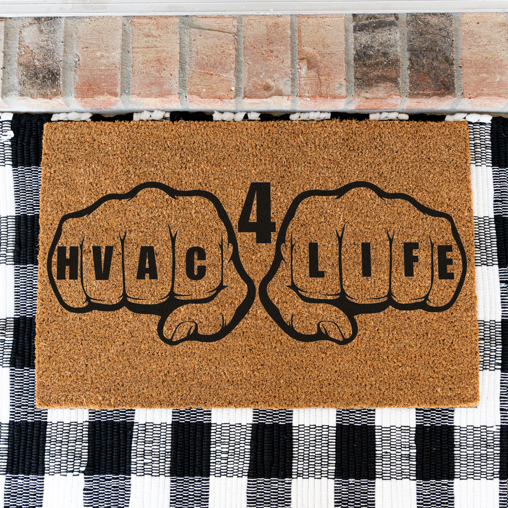 HVAC 4 Life Coir Doormat
