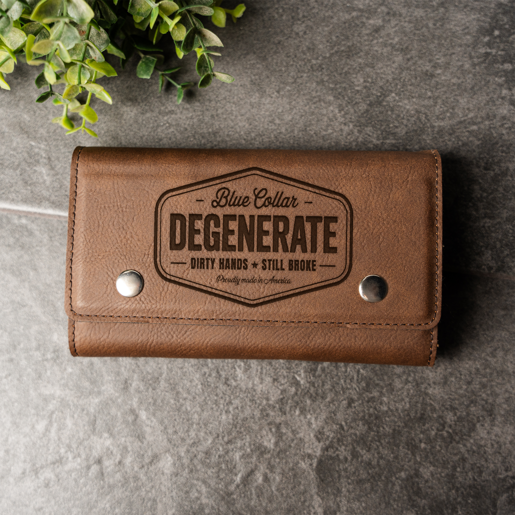 Blue Collar Degenerate Card and Dice Set