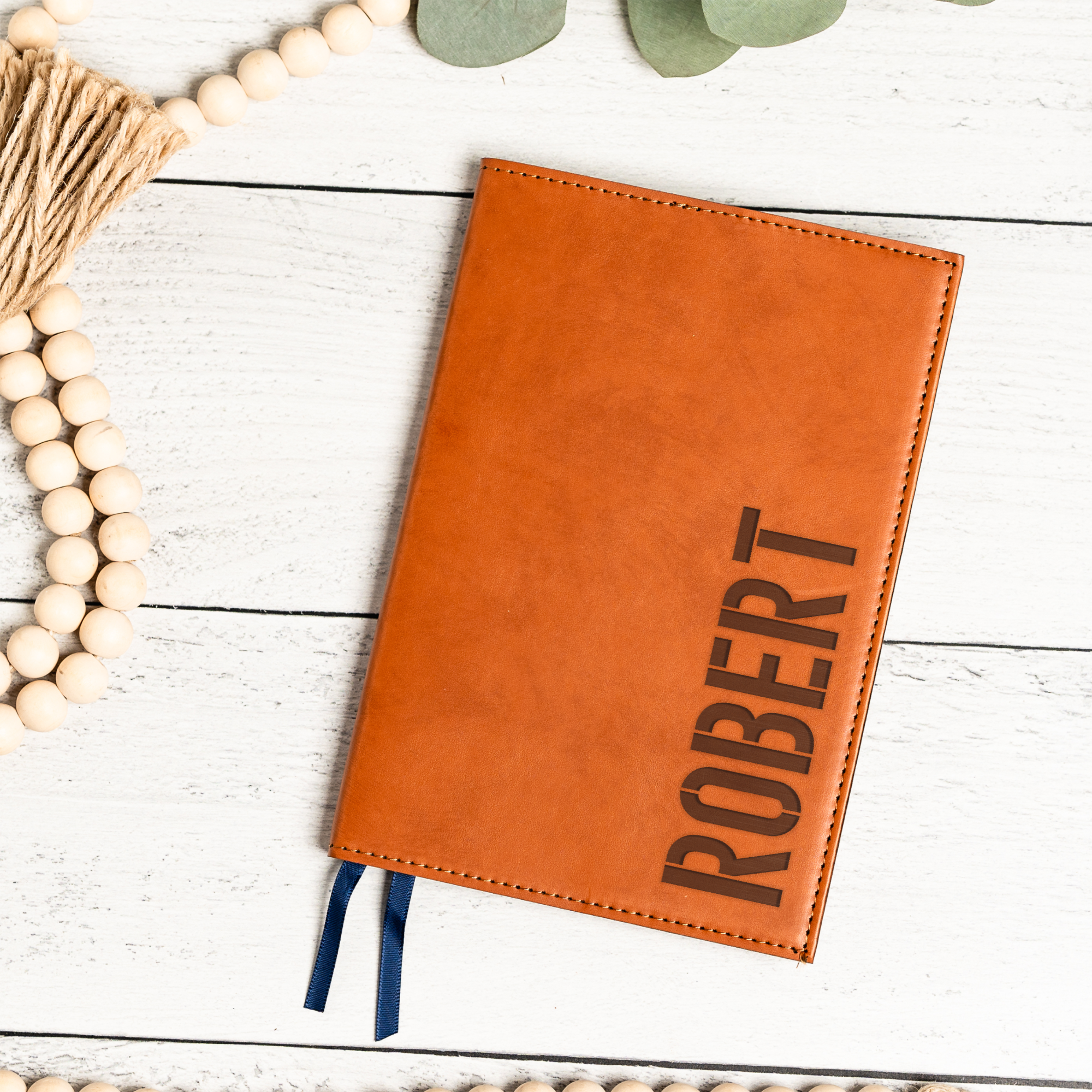 Personalized Leather Journal, Custom Name Notebook, Custom Notebook for Men, Engraved Leather Notebook with Name, Gift for Men