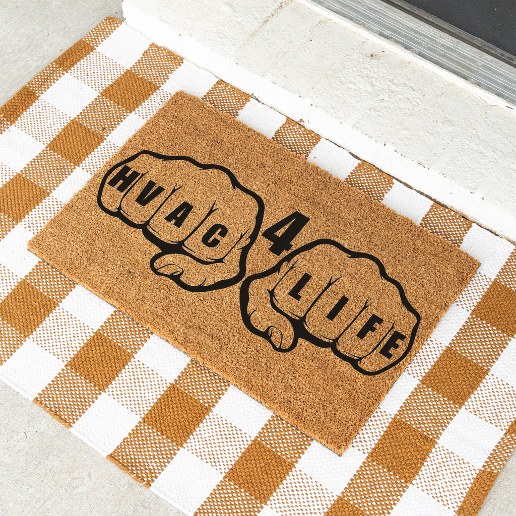 HVAC 4 Life Coir Doormat