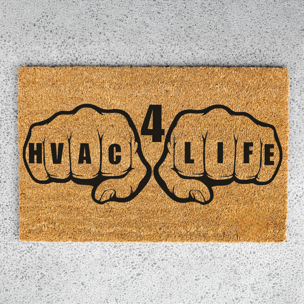HVAC 4 Life Coir Doormat