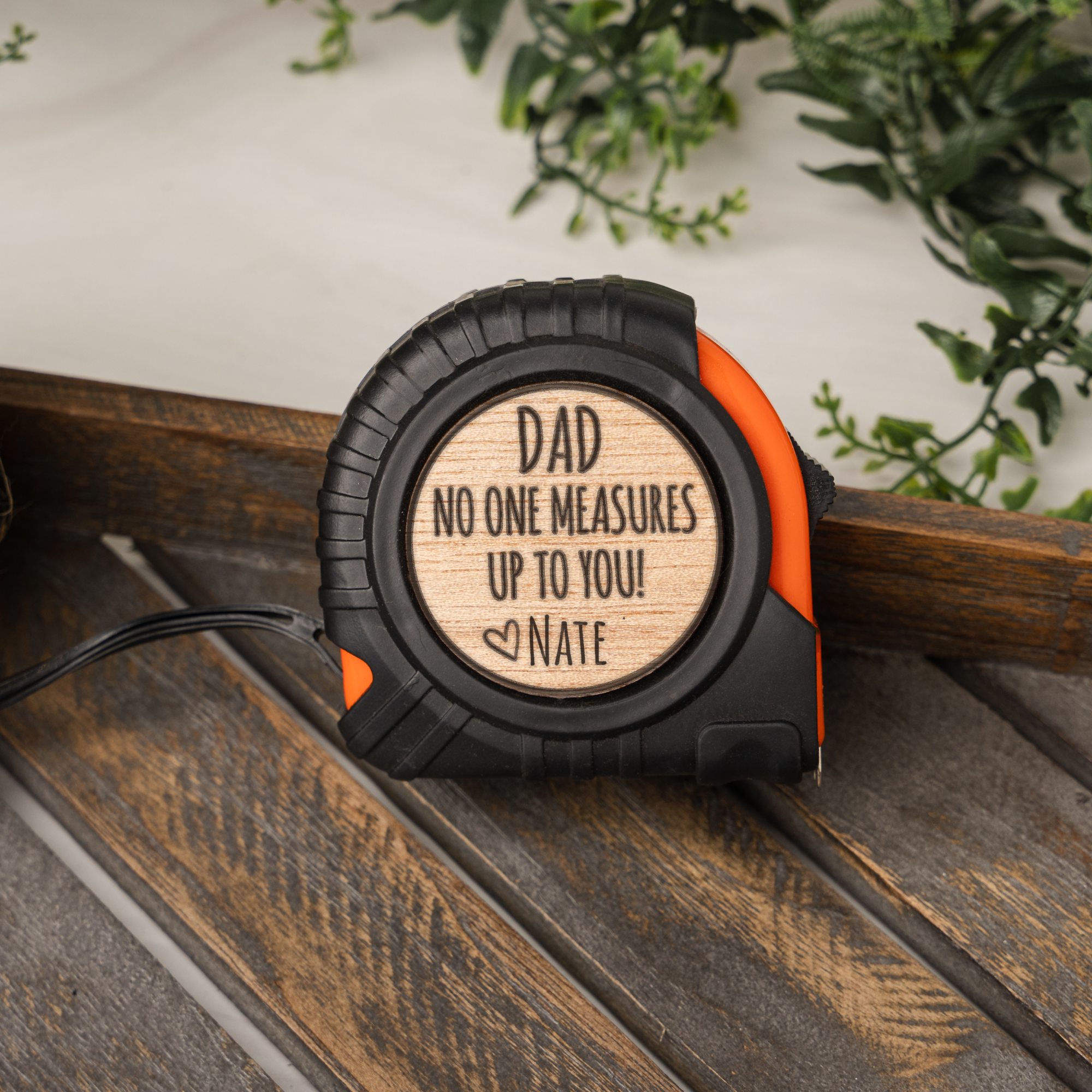 Personalized Tape Measure for Dad, Custom Gift with Father's Day, Engraved Tape Measure with Custom Name, Father's Day Gift Personalized