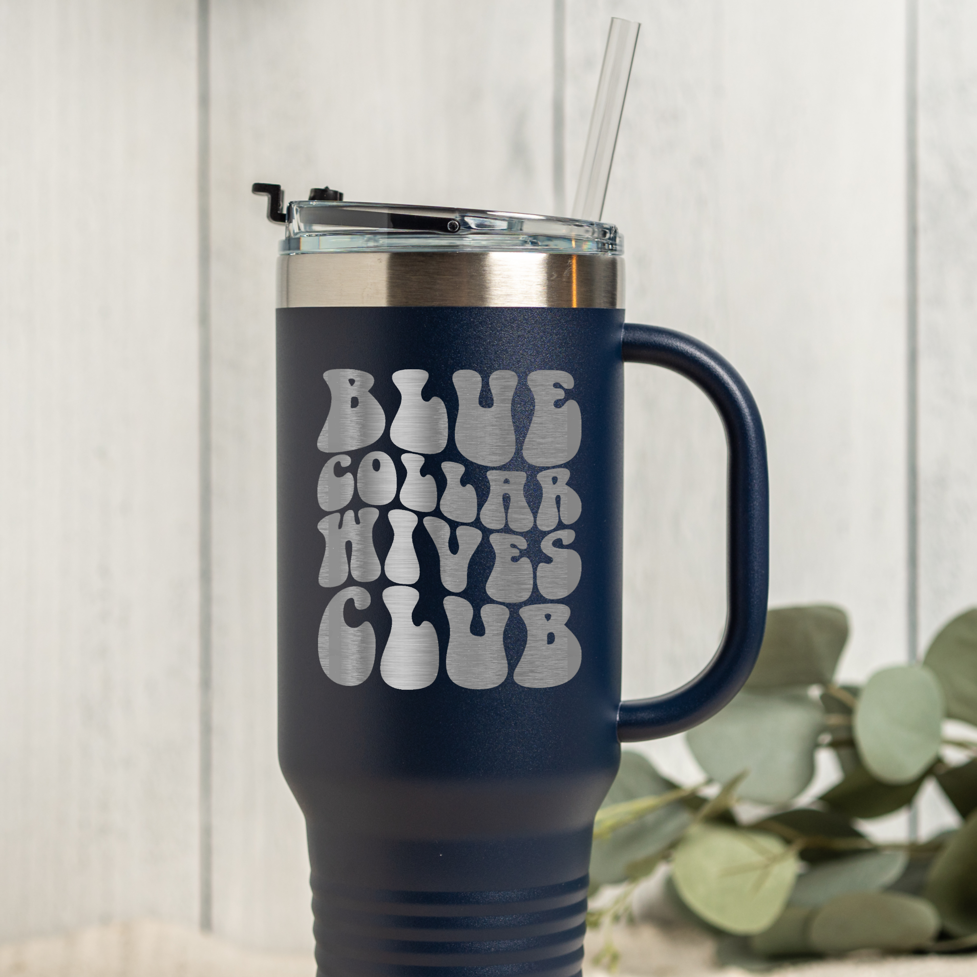 Blue Collar Wives Club 40oz Tumbler