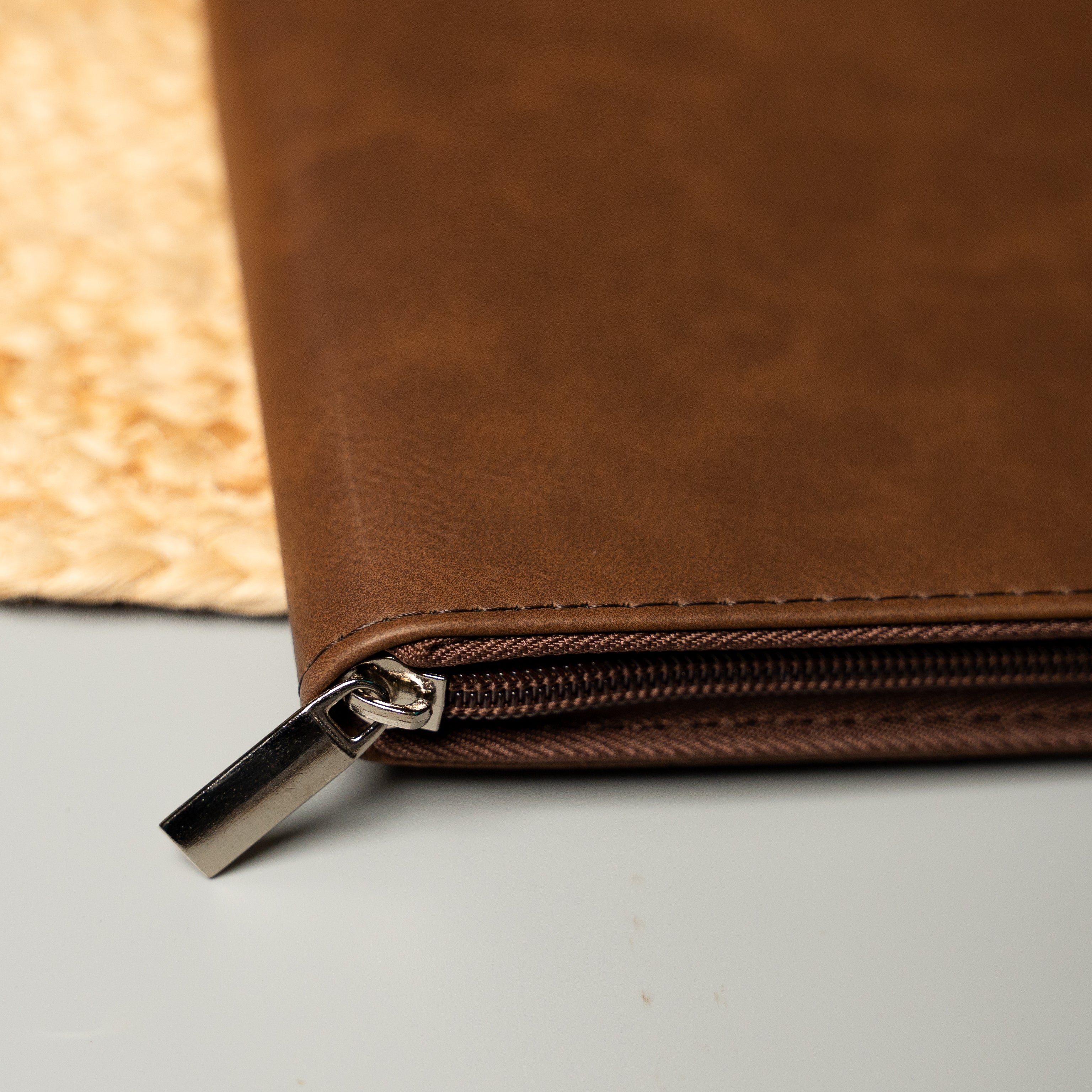 Personalized Elegant Leather Portfolio
