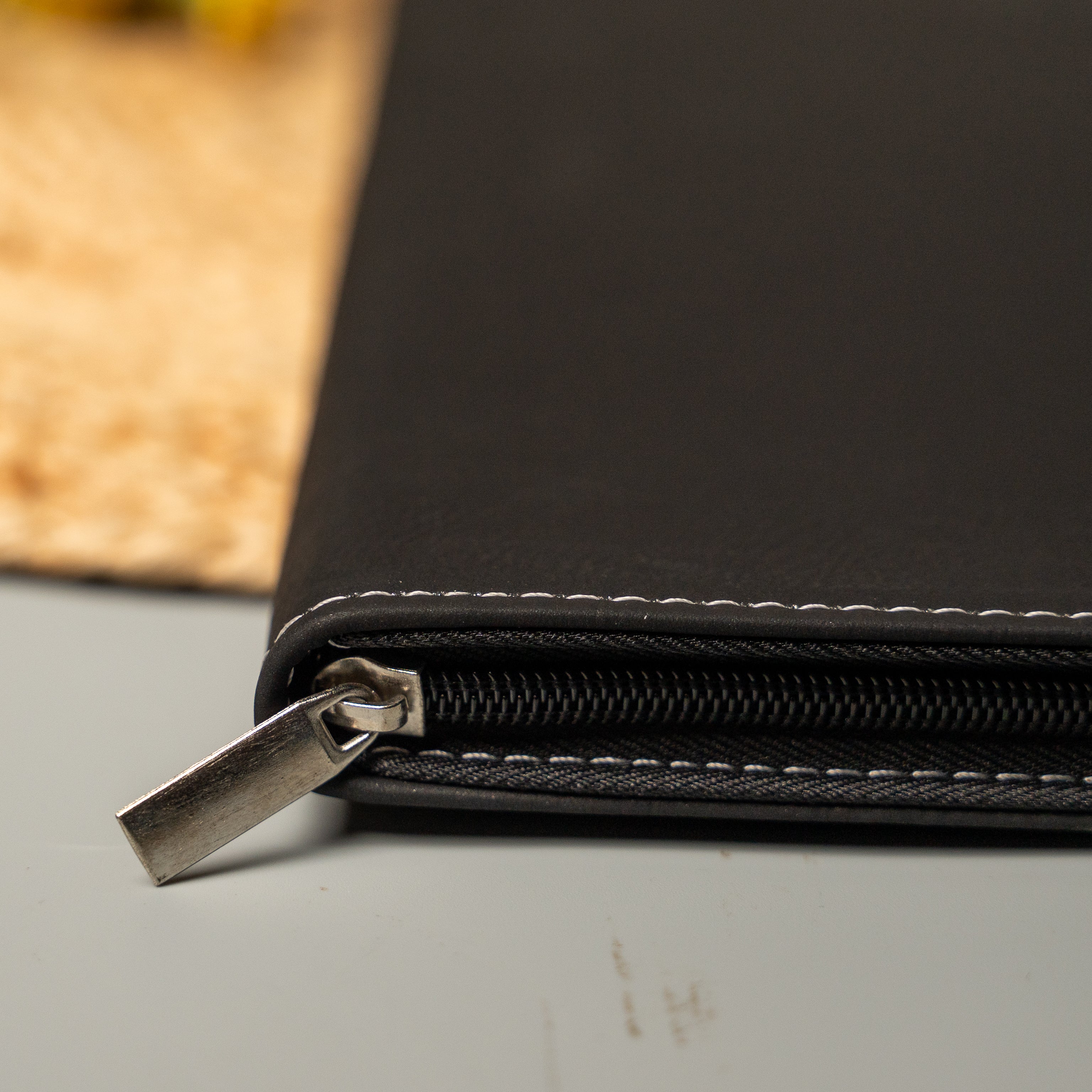 Personalized Elegant Leather Portfolio