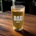 Personalized 'Dad' Handyman 16oz Pint Glass
