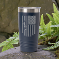 20oz Stainless Steel Tumbler - Patriotic Plumbing Design