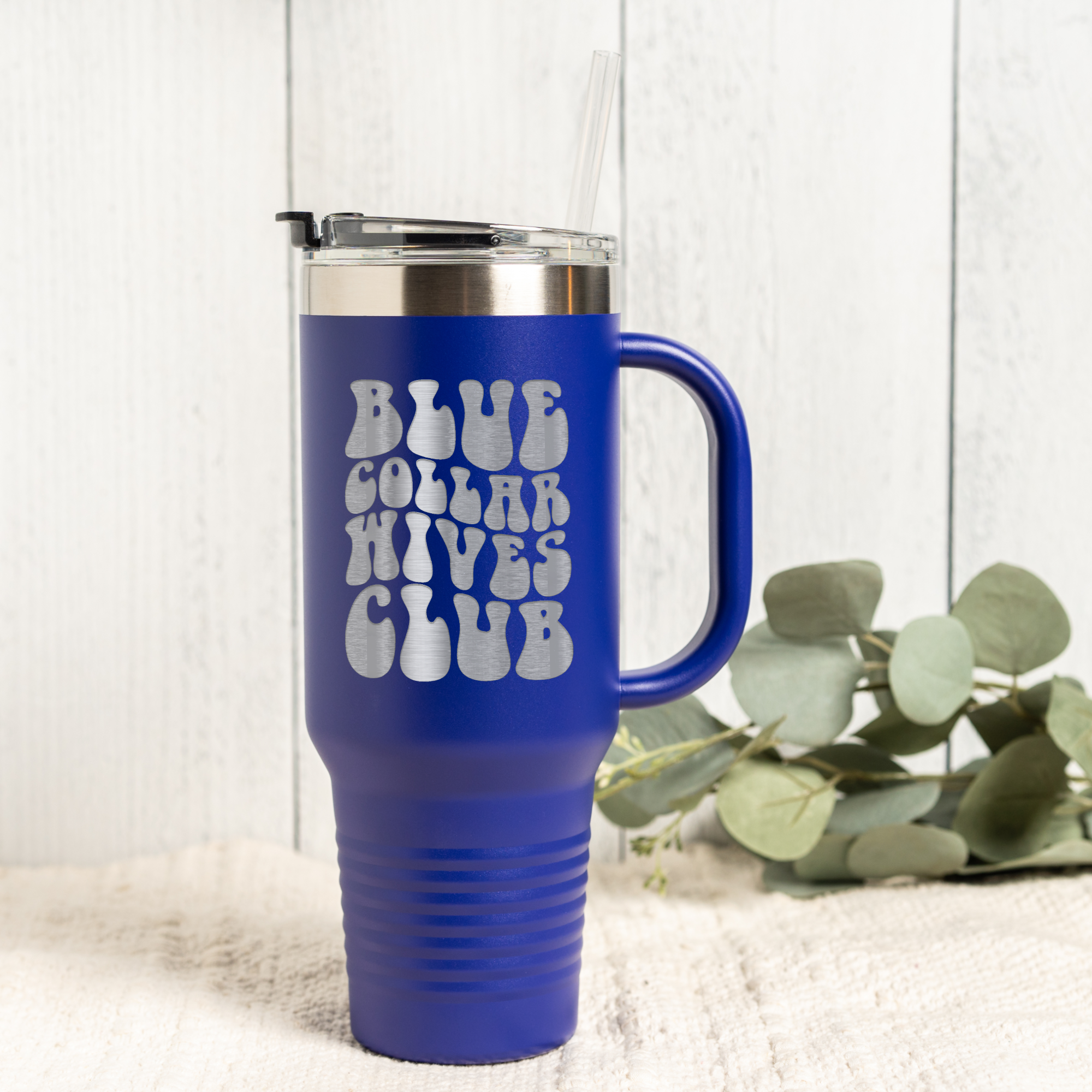 Blue Collar Wives Club 40oz Tumbler