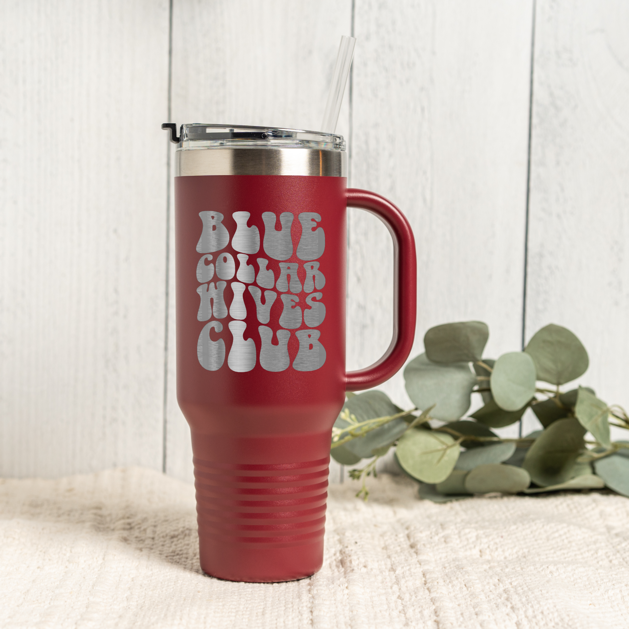 Blue Collar Wives Club 40oz Tumbler
