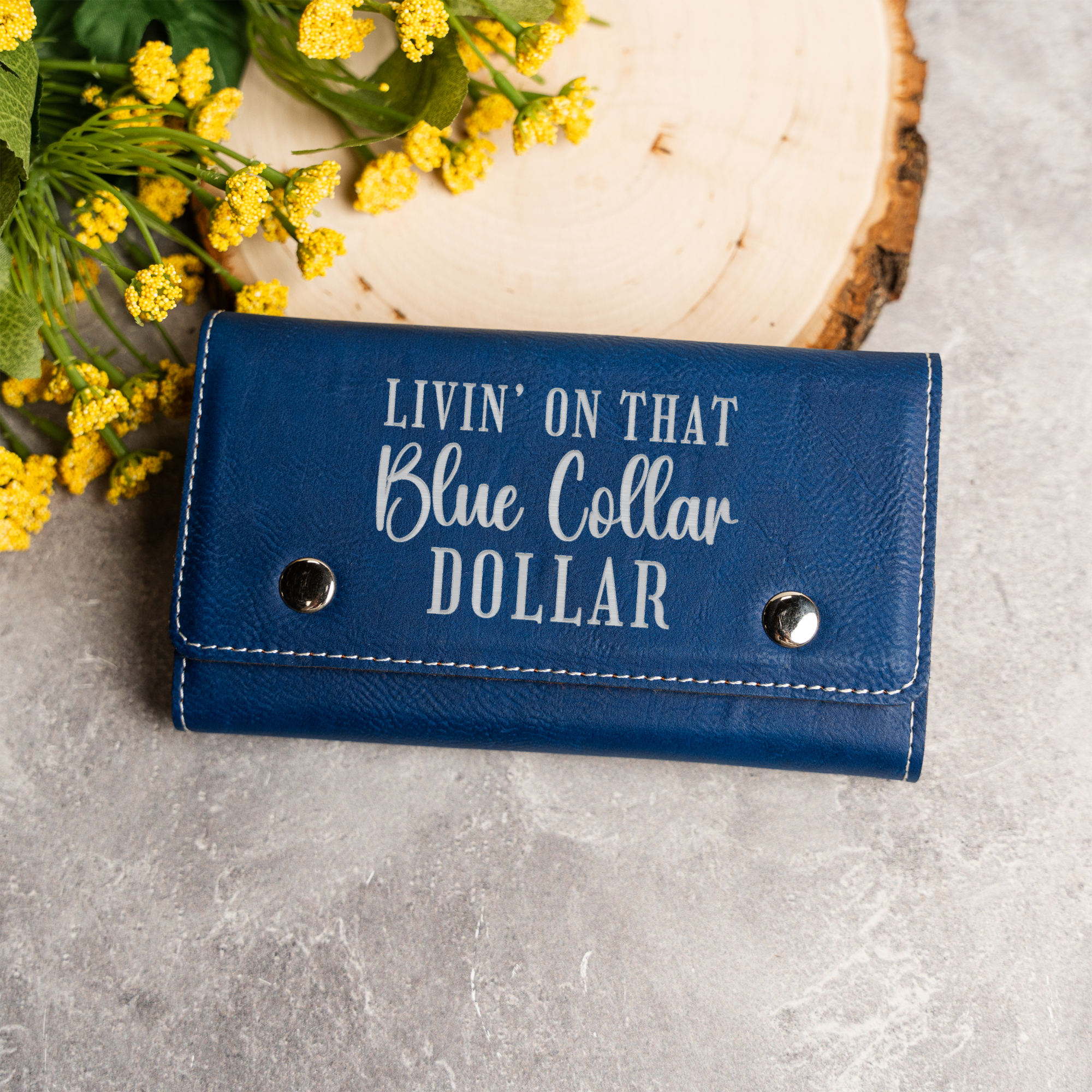 Blue Collar Dollar Card and Dice Set