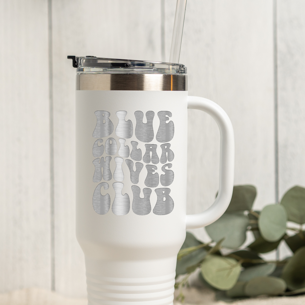 Blue Collar Wives Club 40oz Tumbler