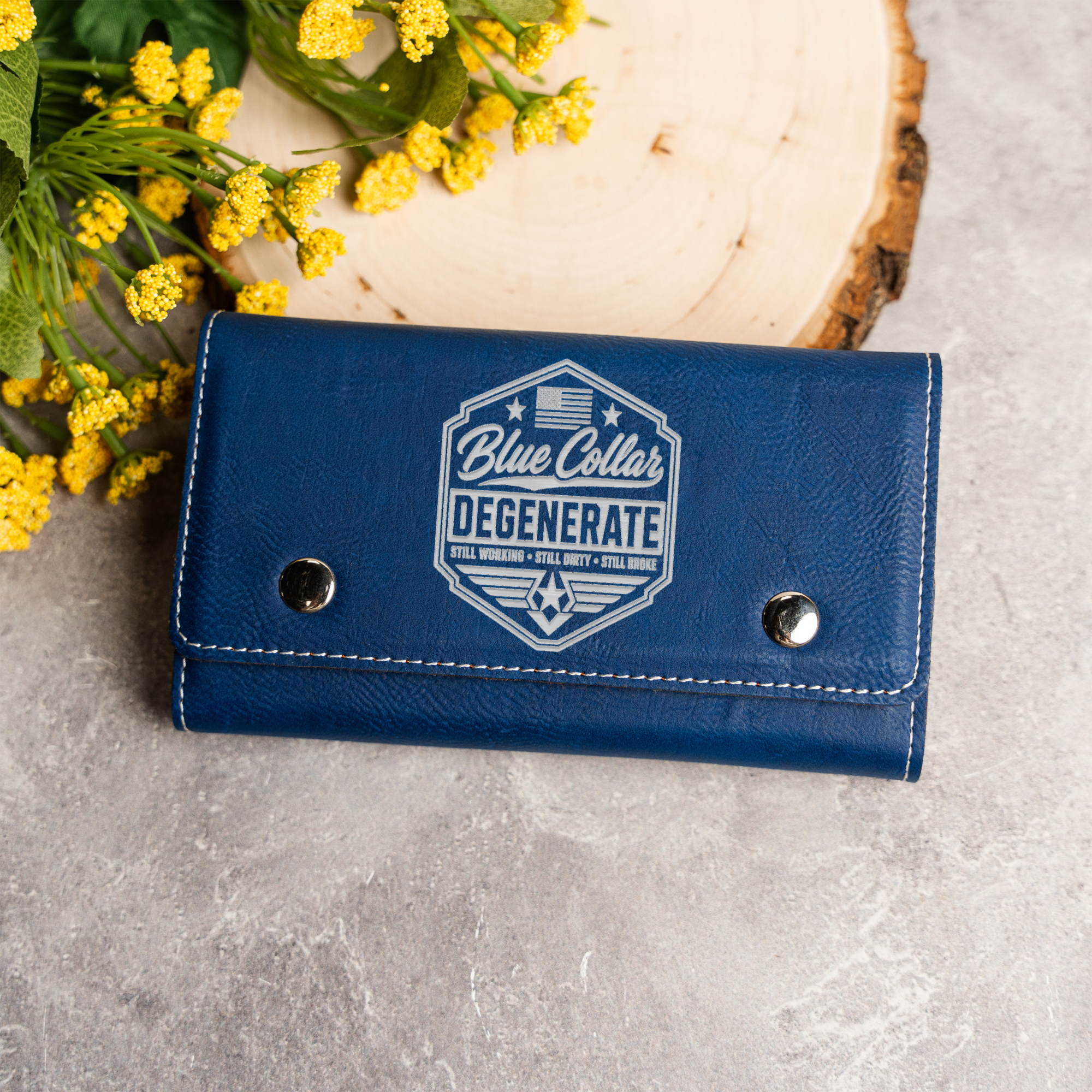 Blue Collar Degenerate Card and Dice Set