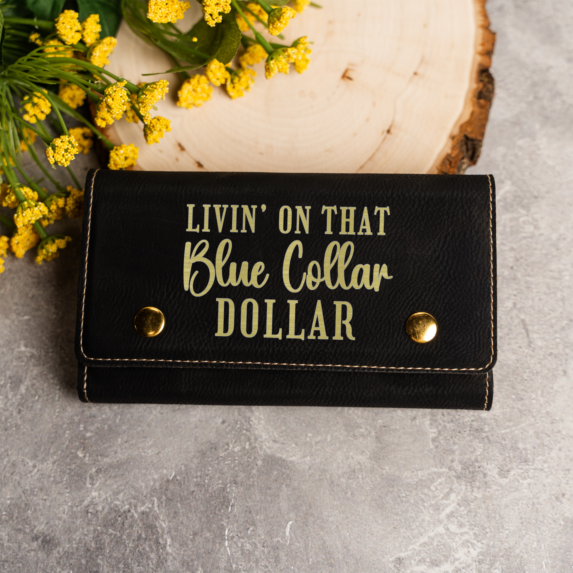 Blue Collar Dollar Card and Dice Set