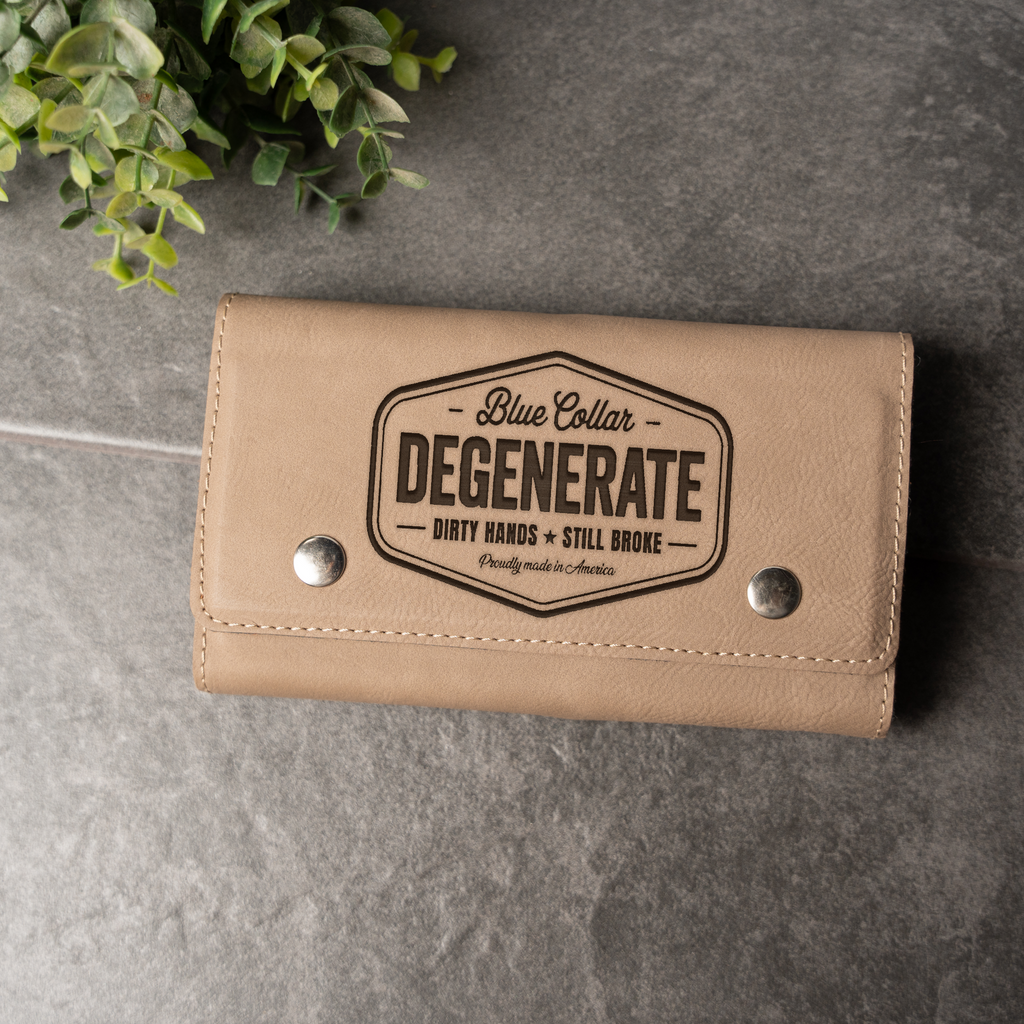 Blue Collar Degenerate Card and Dice Set