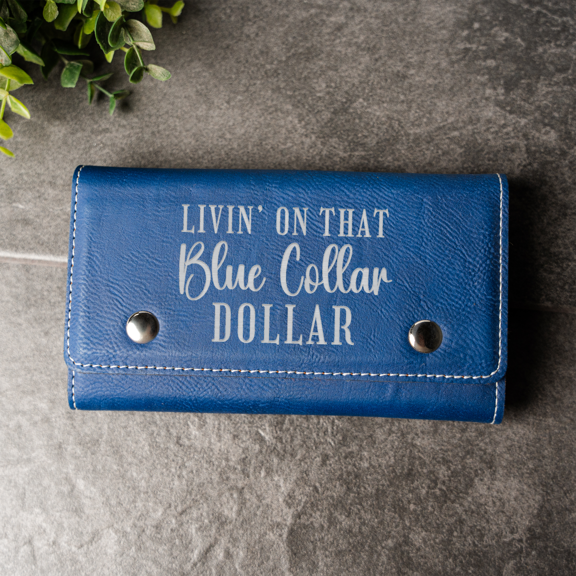 Blue Collar Dollar Card and Dice Set