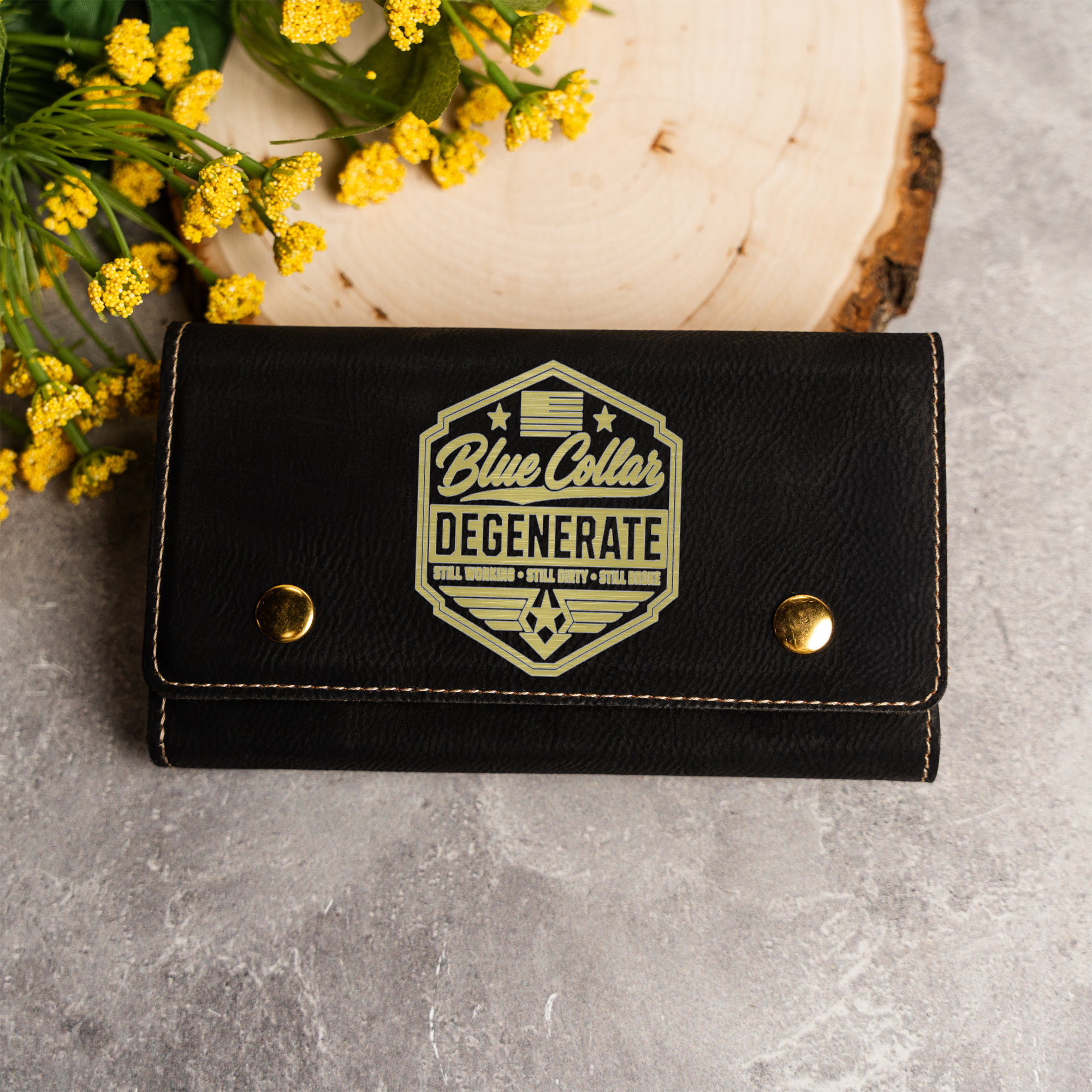 Blue Collar Degenerate Card and Dice Set