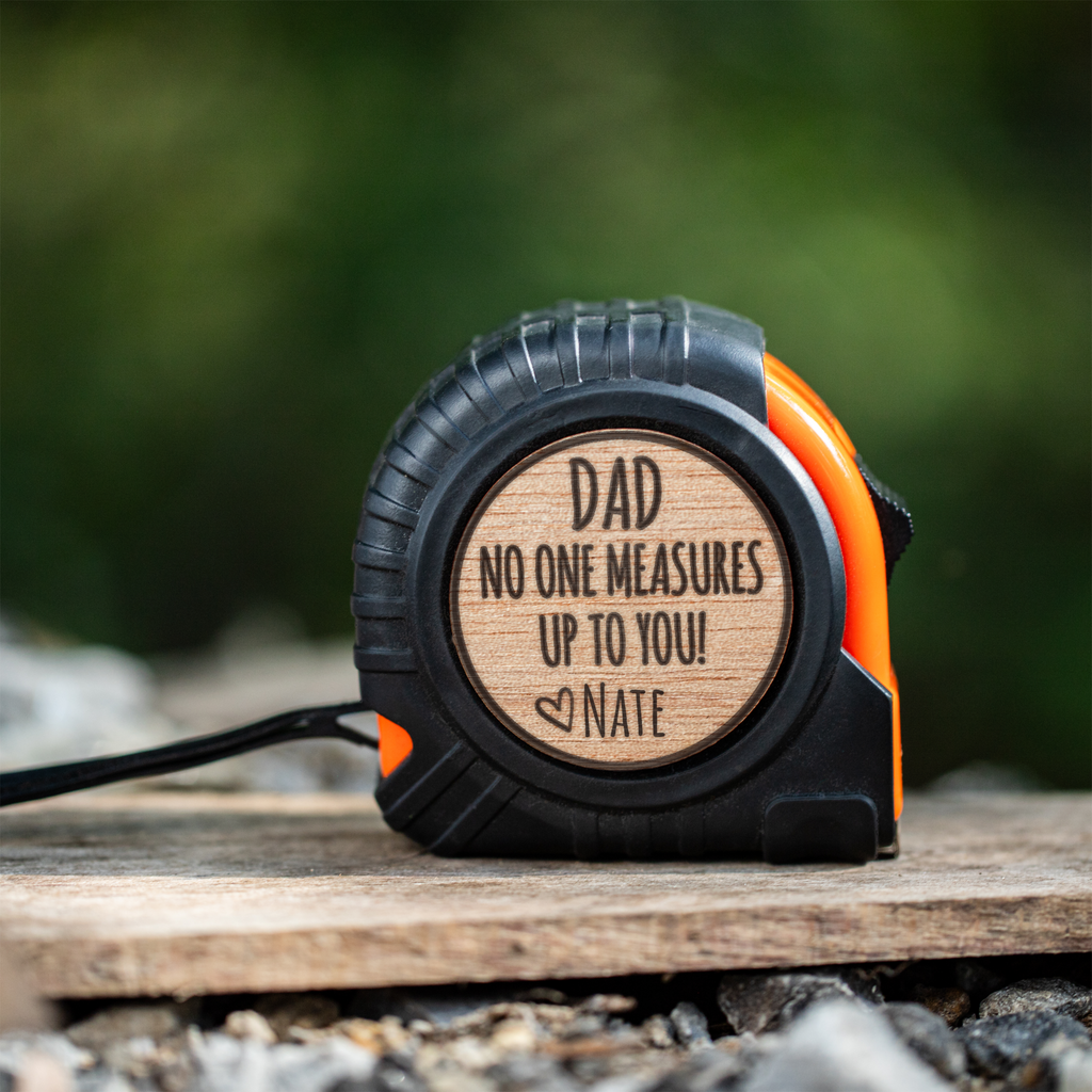 Personalized Tape Measure for Dad, Custom Gift with Father's Day, Engraved Tape Measure with Custom Name, Father's Day Gift Personalized